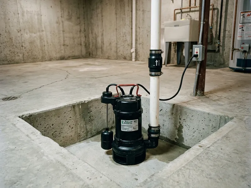 Sump Pump Installation Plumber in Springfield, VA